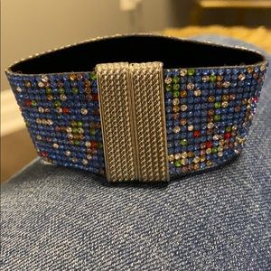 💥💥 SOLD 💥💥 Magnetic close sparkly colourful cuff bracelet